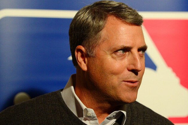 Dec 8, 2014; San Deigo, CA, USA; Cincinnati Reds manager Bryan Price speaks to media at the MLB Winter Meetings at Manchester Grand Hyatt. Mandatory Credit: Jake Roth-USA TODAY Sports