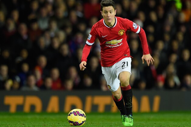 MANCHESTER, ENGLAND - DECEMBER 02:  Ander Herrera of Manchester United in action during the Barclays Premier League match between Manchester United and Stoke City at Old Trafford on December 2, 2014 in Manchester, England.  (Photo by Mike Hewitt/Getty Images)