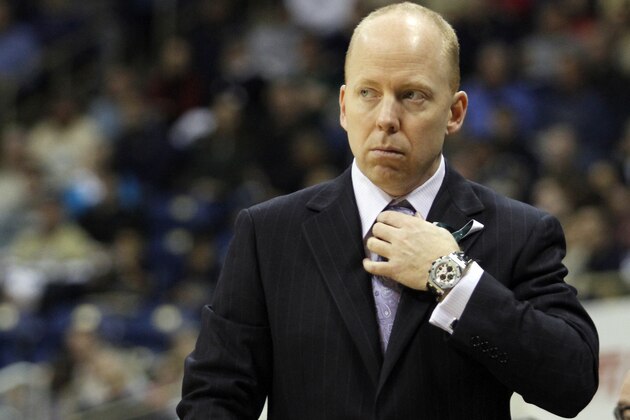 PITTSBURGH, PA - DECEMBER 31:  Head coach Mick Cronin of the Cincinnati Bearcats looks on from the bench against the Pittsburgh Panthers at Petersen Events Center on December 31, 2012 in Pittsburgh, Pennsylvania.  (Photo by Justin K. Aller/Getty Images)