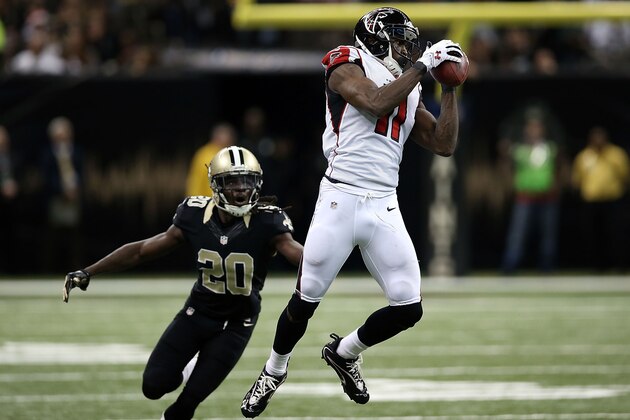 NEW ORLEANS, LA - DECEMBER 21:  Julio Jones