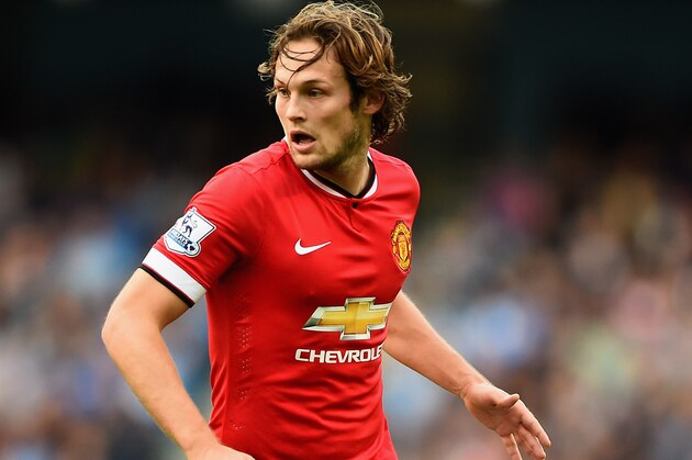 MANCHESTER, ENGLAND - NOVEMBER 02:  Daley Blind of Manchester United in action during the Barclays Premier League match between Manchester City and Manchester United at Etihad Stadium on November 2, 2014 in Manchester, England.  (Photo by Laurence Griffiths/Getty Images)