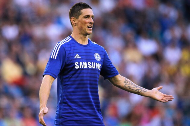 ARNHEM, NETHERLANDS - JULY 30:  Fernando Torres of Chelsea in action during the pre season friendly match between Vitesse Arnhem and Chelsea at the Gelredome Stadium on July 30, 2014 in Arnhem, Netherlands.  (Photo by Dean Mouhtaropoulos/Getty Images)