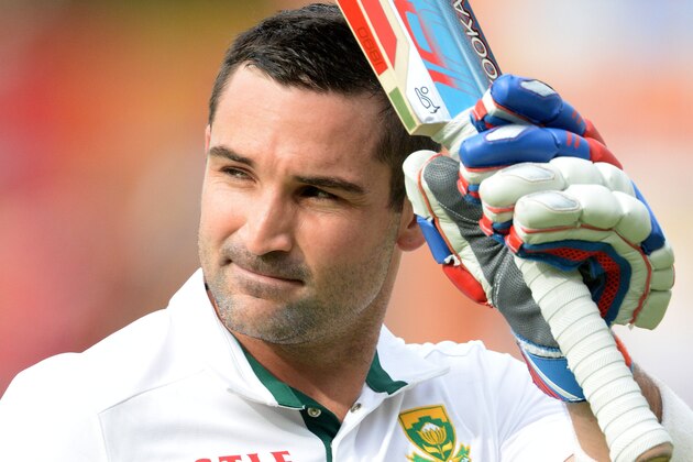 PORT ELIZABETH, SOUTH AFRICA - DECEMBER 26: Dean Elgar of South Africa walks off for 121 runs during day 1 of the 2nd Test match between South Africa and West Indies at St. Georges Park on December 26, 2014 in Port Elizabeth, South Africa. (Photo by Duif du Toit/Gallo Images)