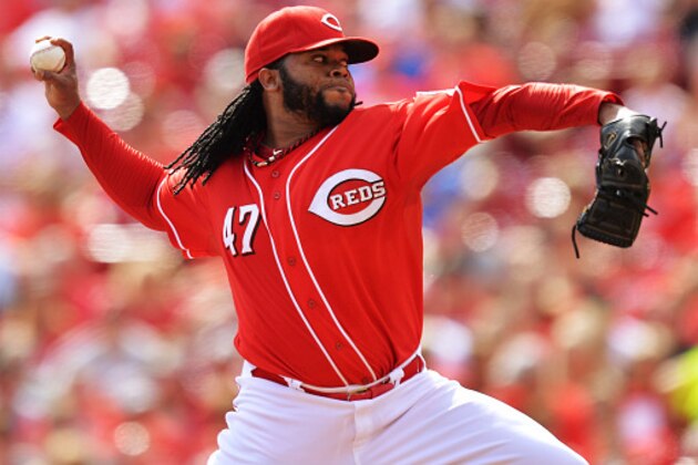 CINCINNATI, OH - SEPTEMBER 28: Johnny Cueto