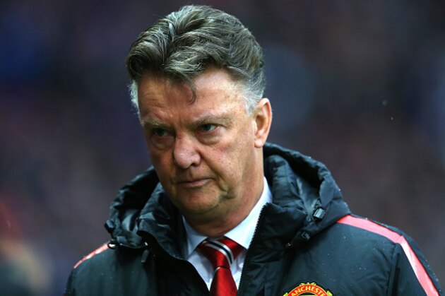 MANCHESTER, ENGLAND - DECEMBER 14:  Manchester United Manager Louis van Gaal looks on prior to the Barclays Premier League match between Manchester United and Liverpool at Old Trafford on December 14, 2014 in Manchester, England.  (Photo by Alex Livesey/Getty Images)