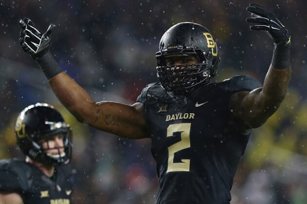 WACO, TX - NOVEMBER 22:  Shawn Oakman