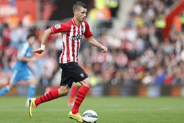 SOUTHAMPTON, ENGLAND - OCTOBER 18: Morgan Schneiderlin of Southampton in action during the Barclays Premier League match between Southampton and Sunderland at St Mary's Stadium on October 18, 2014 in Southampton, England. (Photo by Steve Bardens/Getty Images)