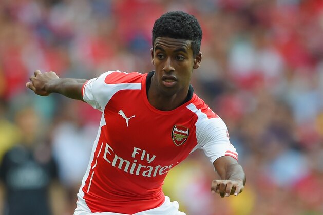LONDON, ENGLAND - AUGUST 03:  Gedion Zelalem of Arsenal in action during the Emirates Cup match between Arsenal and AS Monaco at the Emirates Stadium on August 3, 2014 in London, England.  (Photo by Michael Regan/Getty Images)