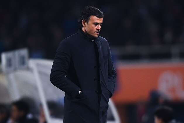 SAN SEBASTIAN, SPAIN - JANUARY 04:  Head coach Luis Enrique of FC Barcelona looks on during the La Liga match between Real Sociedad de Futbol and FC Barcelona at Estadio Anoeta on January 4, 2015 in San Sebastian, Spain.  (Photo by David Ramos/Getty Images)