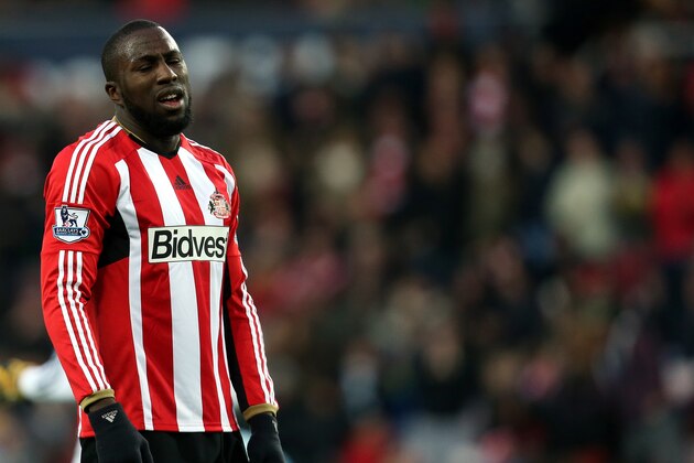 Sunderland's Jozy Altidore during their English Premier League soccer match against West Ham United at the Stadium of Light, Sunderland, England, Saturday, Dec. 13, 2014. (AP Photo/Scott Heppell)