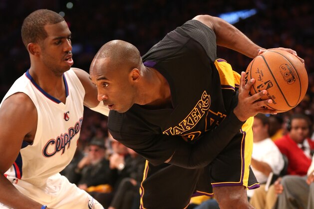 LOS ANGELES, CA - OCTOBER 31:  Kobe Bryant