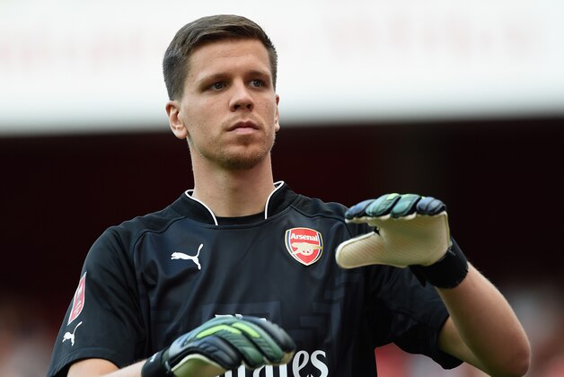 LONDON, ENGLAND - AUGUST 03: Wojciech Szczesny of Arsenal looks on during the Emirates Cup match between Arsenal and AS Monaco at the Emirates Stadium on August 3, 2014 in London, England.  (Photo by Michael Regan/Getty Images)
