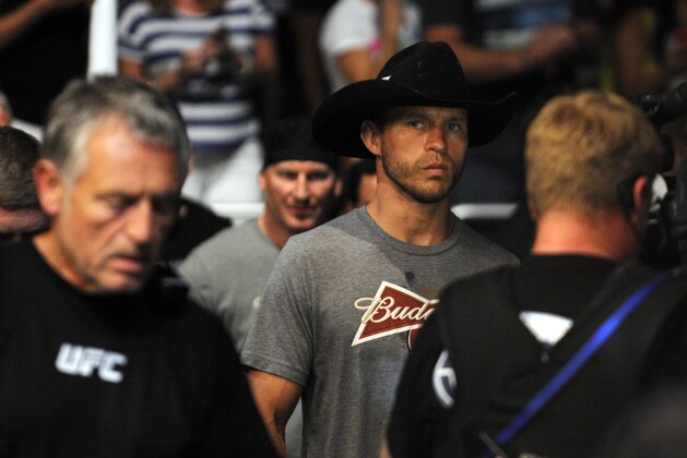 Apr 19, 2014; Orlando, FL, USA; Donald Cerrone before the lightweight fight during UFC on FOX 11 at Amway Center. Mandatory Credit: David Manning-USA TODAY Sports