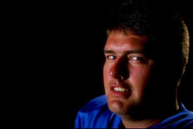 30 Apr 1998:  A portrait picture of Scott Mitchell #10 of the Detroit Lions during the NFL Quarterback Club at Disney''s Boardwalk Hotel in Orlando, Florida. Mandatory Credit: Jon Ferry  /Allsport