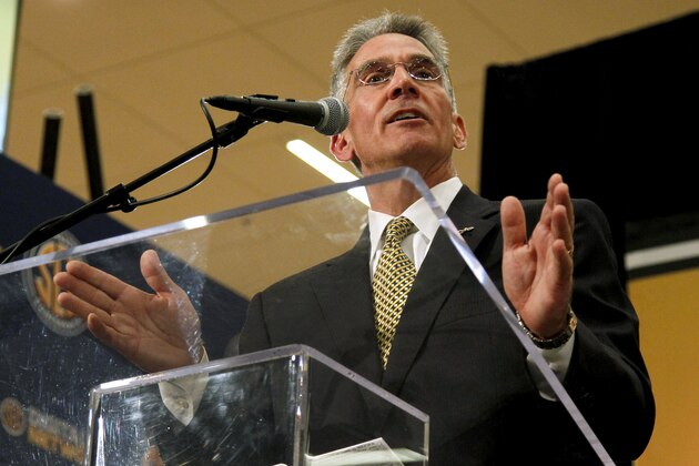 Missouri athletic director Mike Alden speaks during an announcement that Missouri will join the Southeastern Conference, Sunday, Nov. 6, 2011, in Columbia, Mo. Missouri will join the SEC effective July 1, 2012, with competition to begin in all sports for the 2012-13 academic year. (AP Photo/Jeff Roberson) Missouri athletic director Mike Alden speaks during an announcement that Missouri will join the Southeastern Conference, Sunday, Nov. 6, 2011, in Columbia, Mo. Missouri will join the SEC effective July 1, 2012, with competition to begin in all sports for the 2012-13 academic year. (AP Photo/Jeff Roberson)