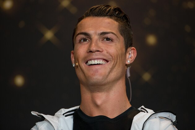 ZURICH, SWITZERLAND - JANUARY 12: FIFA Ballon d'Or nominee Cristiano Ronaldo of Portugal and Real Madrid attends a press conference prior to the FIFA Ballon d'Or Gala 2014 at the Kongresshaus on January 12, 2015 in Zurich, Switzerland. (Photo by Philipp Schmidli/Getty Images)