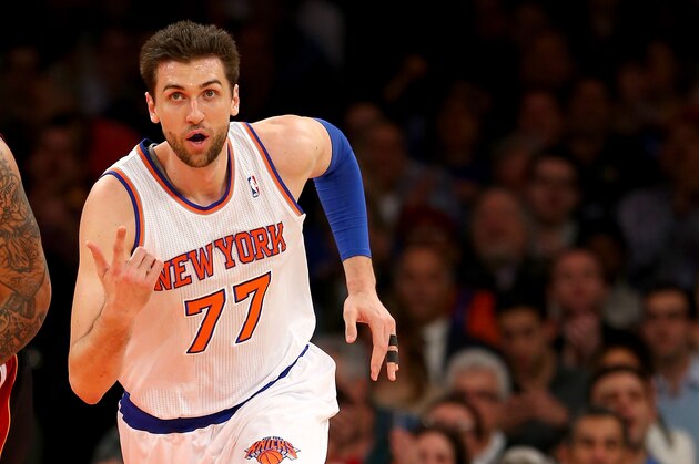 NEW YORK, NY - JANUARY 09:  Andrea Bargnani