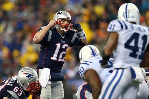 FOXBORO, MA - JANUARY 11:   Tom Brady