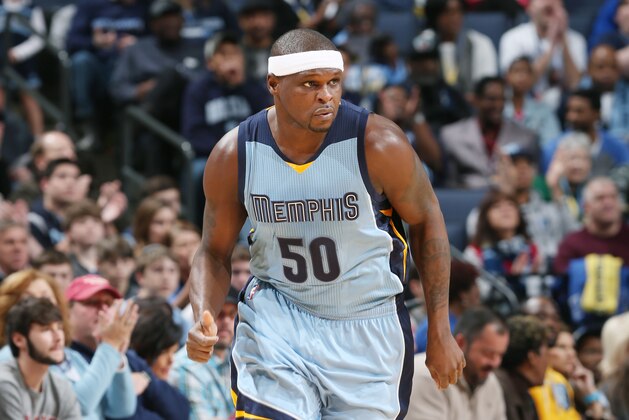 MEMPHIS, TN -  JANUARY 11: Zach Randolph