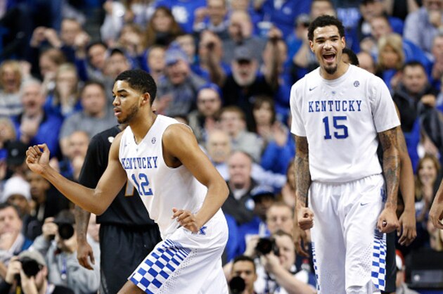LEXINGTON, KY - JANUARY 13: Karl-Anthony Towns