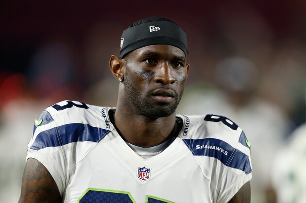 GLENDALE, AZ - DECEMBER 21:  Wide receiver Ricardo Lockette #83 of the Seattle Seahawks on the sidelines during the NFL game against the Arizona Cardinals at the University of Phoenix Stadium on December 21, 2014 in Glendale, Arizona.  (Photo by Christian Petersen/Getty Images)
