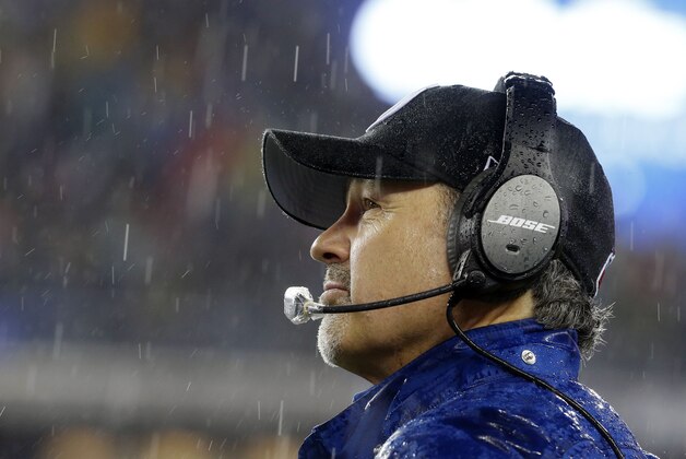 Indianapolis Colts head coach Chuck Pagano watches from the sideline during the second half of the NFL football AFC Championship game against the New England Patriots Sunday, Jan. 18, 2015, in Foxborough, Mass. (AP Photo/Julio Cortez)