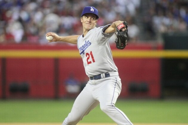PHOENIX, AZ - APRIL 12:  Zach Greinke