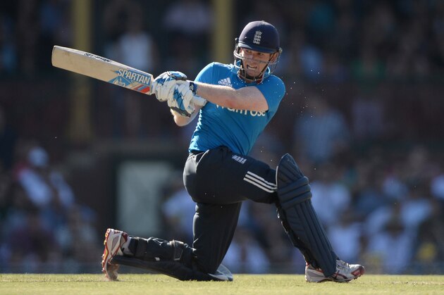 SYDNEY, AUSTRALIA - JANUARY 16: England captain Eoin Morgan bats during the One Day International series match between Australia and England at Sydney Cricket Ground on January 16, 2015 in Sydney, Australia. (Photo by Gareth Copley/Getty Images) SYDNEY, AUSTRALIA - JANUARY 16: England captain Eoin Morgan bats during the One Day International series match between Australia and England at Sydney Cricket Ground on January 16, 2015 in Sydney, Australia. (Photo by Gareth Copley/Getty Images)