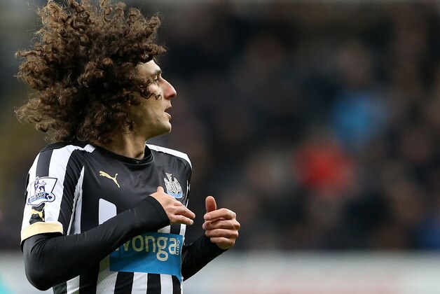 Newcastle United's captain Fabricio Coloccini during their English Premier League soccer match between Newcastle United and Southampton at St James' Park, Newcastle, England, Saturday, Jan. 17, 2015. (AP Photo/Scott Heppell)