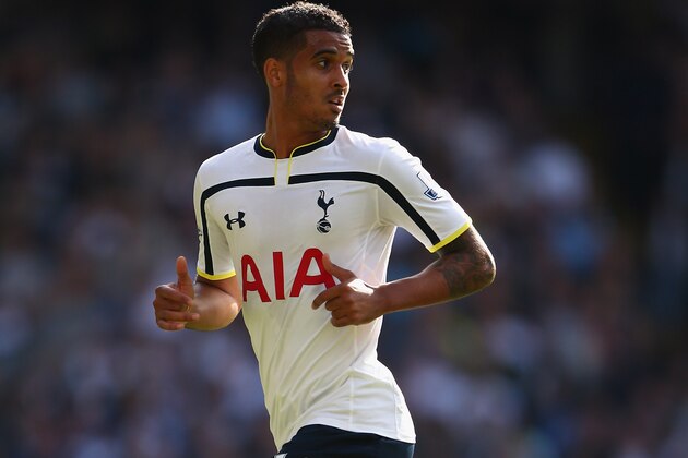 LONDON, ENGLAND - OCTOBER 05:  Kyle Naughton of Tottenham Hotspur in action during the Barclays Premier League match between Tottenham Hotspur and Southampton at White Hart Lane on October 5, 2014 in London, England.  (Photo by Ian Walton/Getty Images)