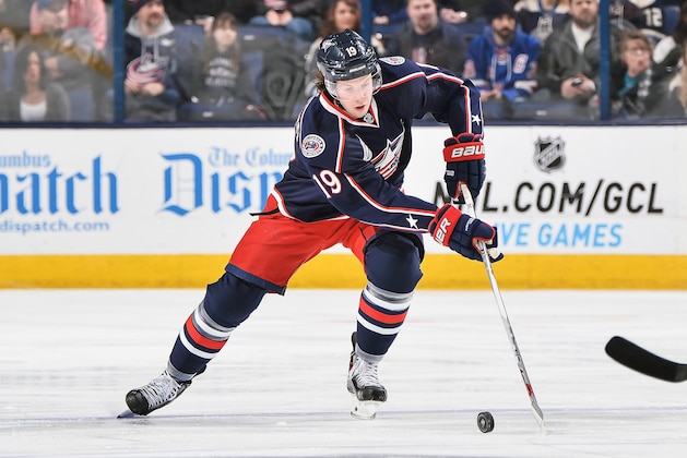 COLUMBUS, OH - JANUARY 16: Ryan Johansen #19 of the Columbus Blue Jackets skates against the New York Rangers on January 16, 2015 at Nationwide Arena in Columbus, Ohio. (Photo by Jamie Sabau/NHLI via Getty Images) COLUMBUS, OH - JANUARY 16: Ryan Johansen #19 of the Columbus Blue Jackets skates against the New York Rangers on January 16, 2015 at Nationwide Arena in Columbus, Ohio. (Photo by Jamie Sabau/NHLI via Getty Images)