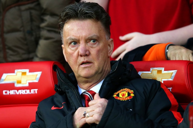 MANCHESTER, ENGLAND - JANUARY 11:  Louis van Gaal, manager of Manchester United looks on before the Barclays Premier League match between Manchester United and Southampton at Old Trafford on January 11, 2015 in Manchester, England.  (Photo by Alex Livesey/Getty Images)