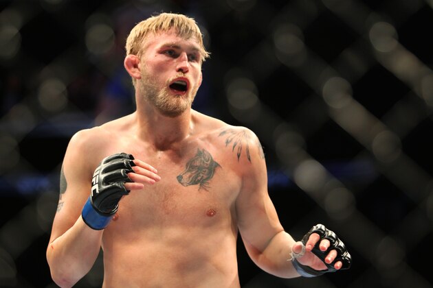 Alexander Gustafsson in action against Mauricio