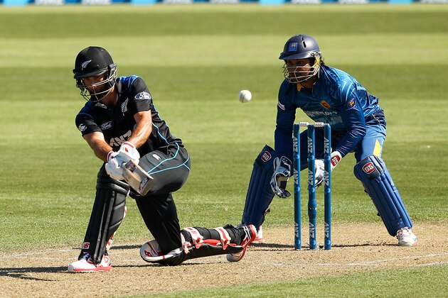 NELSON, NEW ZEALAND - JANUARY 20:  Kane Williamson of New Zealand bats during the One Day International match between New Zealand and Sri Lanka at Saxton Field on January 20, 2015 in Nelson, New Zealand.  (Photo by Martin Hunter/Getty Images)