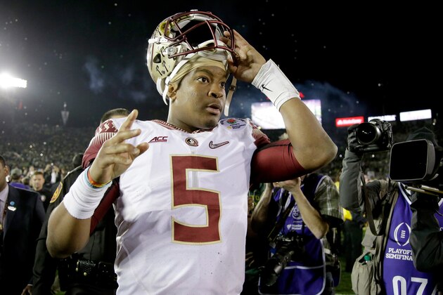 PASADENA, CA - JANUARY 01:  Quarterback Jameis Winston