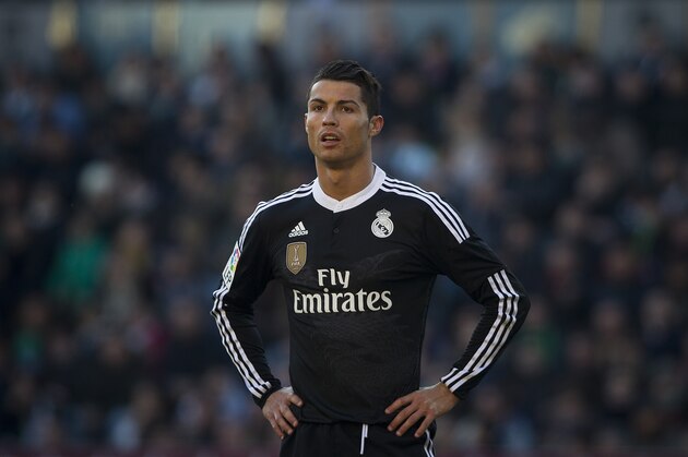 Real Madrid's Cristiano Ronaldo is seen during their La Liga soccer match against Cordoba at the Arcangel stadium, in Cordoba, Spain on Saturday, Jan. 24, 2015. (AP Photo/Miguel Morenatti)