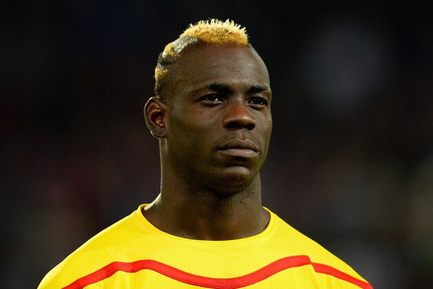 BASEL, SWITZERLAND - OCTOBER 01:  Mario Balotelli of Liverpool looks on during the UEFA Champions League Group B match between FC Basel 1893 and Liverpool FC at St. Jakob Stadium on October 1, 2014 in Basel, Switzerland.  (Photo by Jamie McDonald/Getty Images)