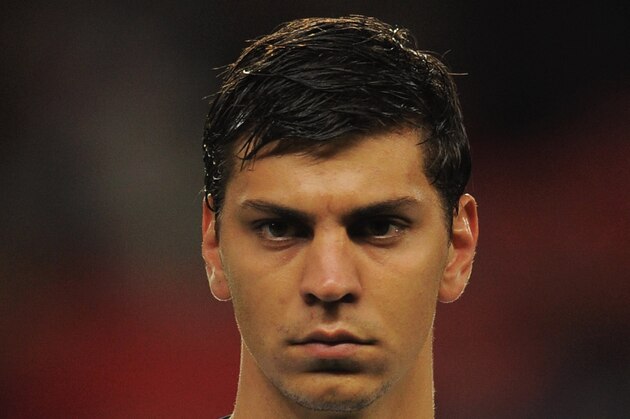 MANCHESTER, ENGLAND - SEPTEMBER 27:  Aleksandar Dragovic of Basel looks on prior to the UEFA Champions League Group C match between Manchester United and FC Basel at Old Trafford on September 27, 2011 in Manchester, England.  (Photo by Michael Regan/Getty Images)