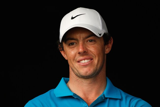 ABU DHABI, UNITED ARAB EMIRATES - JANUARY 18:  Rory McIlroy of Northern Ireland waits behind the 18th green after the final round of the Abu Dhabi HSBC Golf Championship at the Abu Dhabi Golf Cub on January 18, 2015 in Abu Dhabi, United Arab Emirates.  (Photo by Scott Halleran/Getty Images)