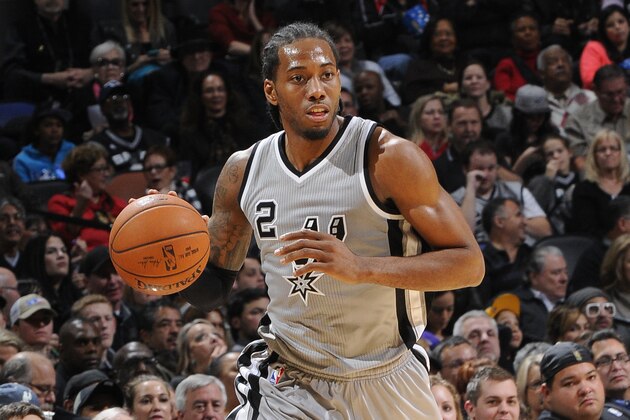 SAN ANTONIO - January 23: Kawhi Leonard
