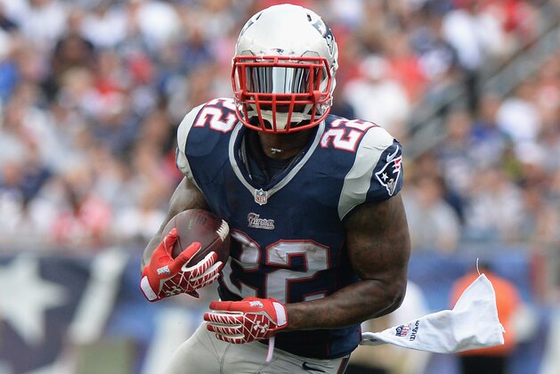 FOXBORO, MA - SEPTEMBER 21: Stevan Ridley #22 of the New England Patriots carries the ball during the third quarter against the Oakland Raiders at Gillette Stadium on September 21, 2014 in Foxboro, Massachusetts. (Photo by Darren McCollester/Getty Images) FOXBORO, MA - SEPTEMBER 21: Stevan Ridley #22 of the New England Patriots carries the ball during the third quarter against the Oakland Raiders at Gillette Stadium on September 21, 2014 in Foxboro, Massachusetts. (Photo by Darren McCollester/Getty Images)