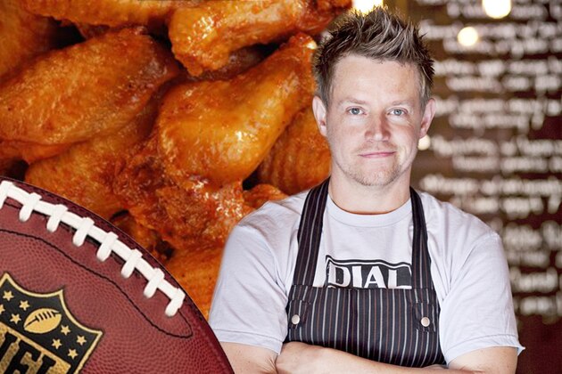 Celebrity chef Richard Blais and his favorite Super Bowl snack.