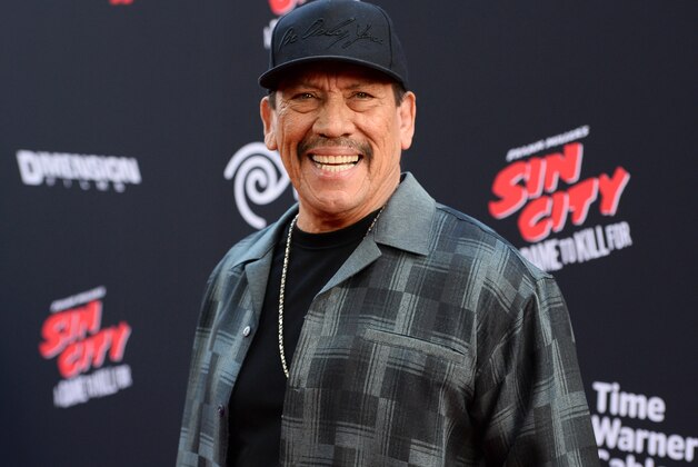 Danny Trejo arrives at the Los Angeles premiere of