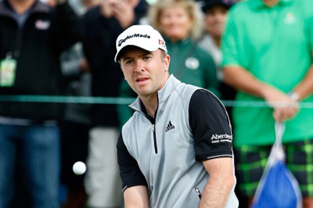 SCOTTSDALE, AZ - JANUARY 31: Martin Laird of Scotland plays a shot out of a bunker on 18 during the third round of the Waste Management Phoenix Open at TPC Scottsdale on January 31, 2015 in Scottsdale, Arizona. (Photo by Sam Greenwood/Getty Images) SCOTTSDALE, AZ - JANUARY 31: Martin Laird of Scotland plays a shot out of a bunker on 18 during the third round of the Waste Management Phoenix Open at TPC Scottsdale on January 31, 2015 in Scottsdale, Arizona. (Photo by Sam Greenwood/Getty Images)