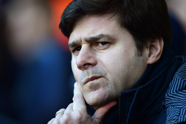 LONDON, ENGLAND - JANUARY 24:  Mauricio Pochettino the manager of Spurs looks on during the FA Cup Fourth Round match between Tottenham Hotspur and Leicester City at White Hart Lane on January 24, 2015 in London, England.  (Photo by Jamie McDonald/Getty Images)