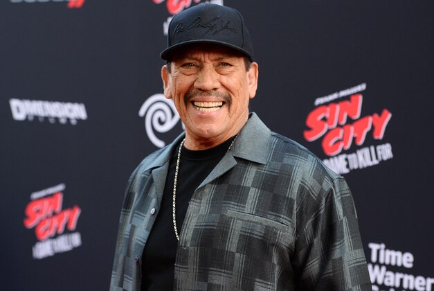 Danny Trejo arrives at the Los Angeles premiere of