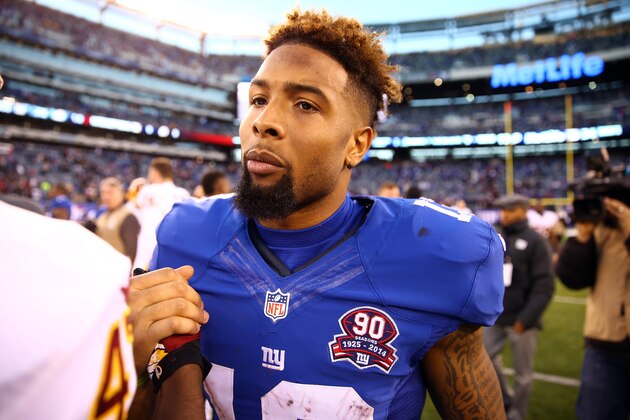 EAST RUTHERFORD, NJ - DECEMBER 14:  Odell Beckham Jr.