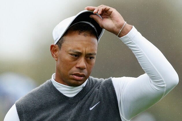 SCOTTSDALE, AZ - JANUARY 30: Tiger Woods waits on the ninth green after marking his golf ball during the second round of the Waste Management Phoenix Open at TPC Scottsdale on January 30, 2015 in Scottsdale, Arizona. (Photo by Scott Halleran/Getty Images) SCOTTSDALE, AZ - JANUARY 30: Tiger Woods waits on the ninth green after marking his golf ball during the second round of the Waste Management Phoenix Open at TPC Scottsdale on January 30, 2015 in Scottsdale, Arizona. (Photo by Scott Halleran/Getty Images)