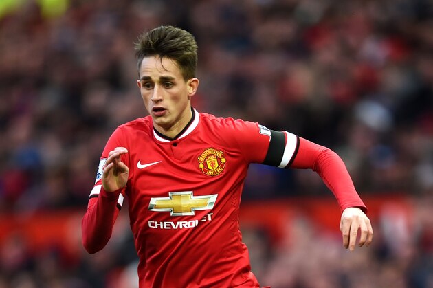 MANCHESTER, ENGLAND - JANUARY 31:  Adnan Januzaj of Manchester United runs with the ball during the Barclays Premier League match between Manchester United and Leicester City at Old Trafford on January 31, 2015 in Manchester, England.  (Photo by Michael Regan/Getty Images)