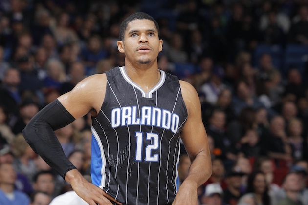 SACRAMENTO, CA - DECEMBER 6: Tobias Harris #12 of the Orlando Magic looks on during the game against the Sacramento Kings on December 6, 2014 at Sleep Train Arena in Sacramento, California. NOTE TO USER: User expressly acknowledges and agrees that, by downloading and or using this photograph, User is consenting to the terms and conditions of the Getty Images Agreement. Mandatory Copyright Notice: Copyright 2014 NBAE (Photo by Rocky Widner/NBAE via Getty Images)